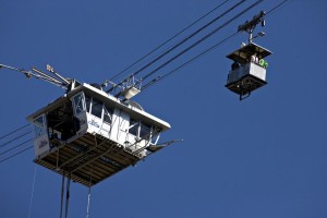The Nevis Bungy gondola